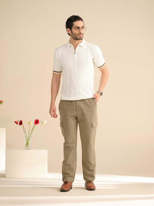 Men’s Cotton Casual Cargo Pants – Lightweight Summer Trousers