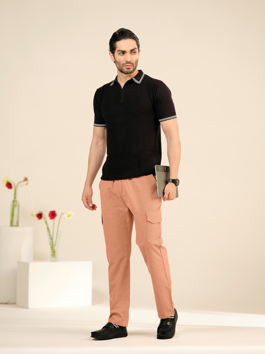 Men’s Cotton Cargo Pants – Relaxed Fit Summer Trousers
