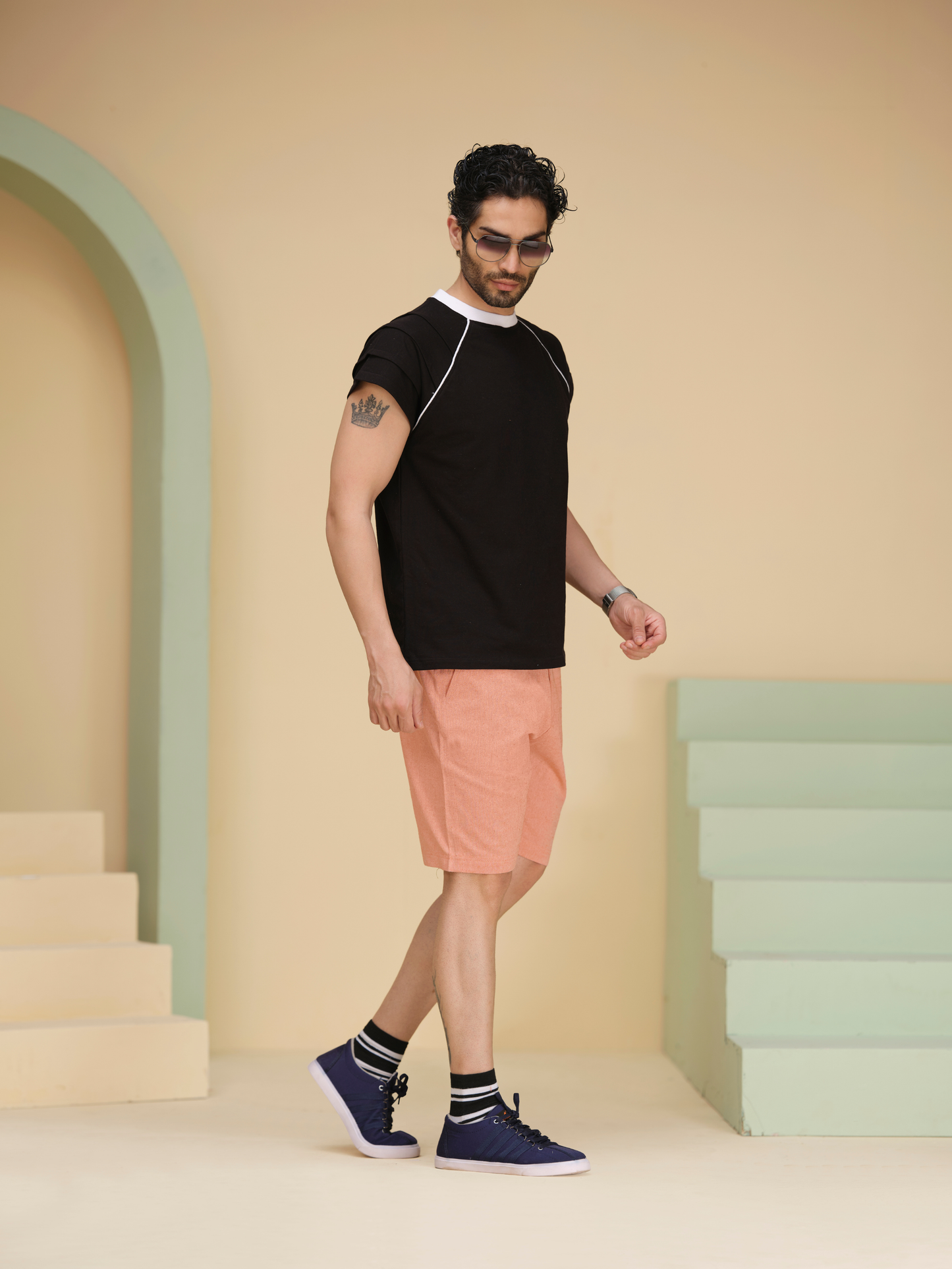Men’s Cotton Shorts – Relaxed Fit Summer Half Pants