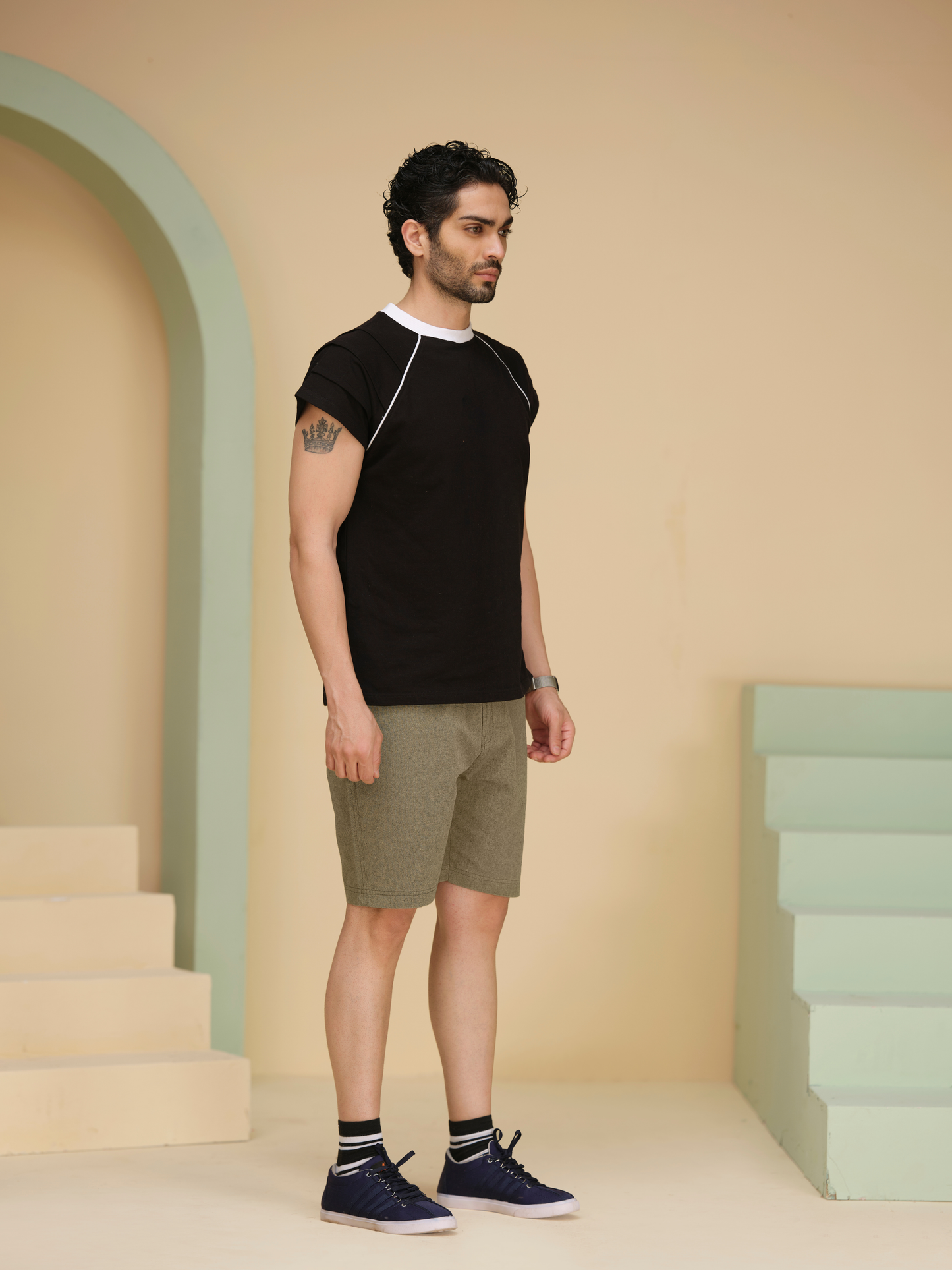 Cotton Half Pants For Men – Breathable Summer Lounge Shorts