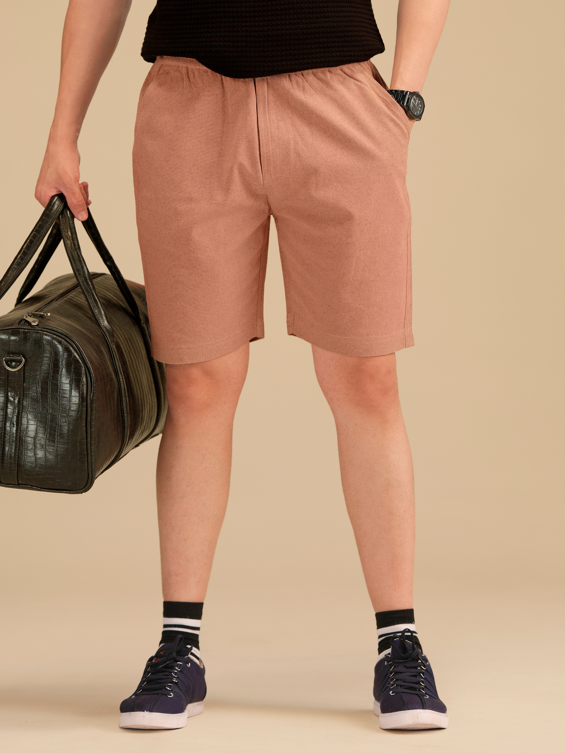 Cotton Rich Shorts for Men – Summer Half Pants Bermuda