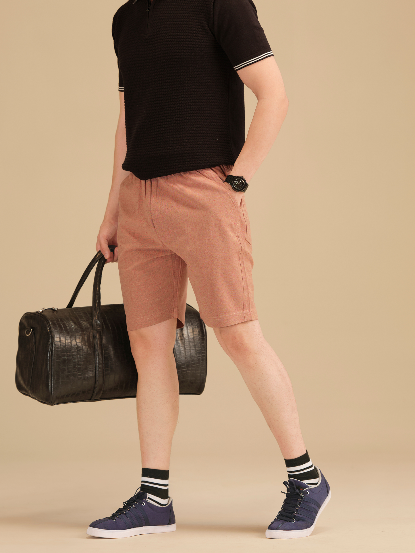 Cotton Rich Shorts for Men – Summer Half Pants Bermuda