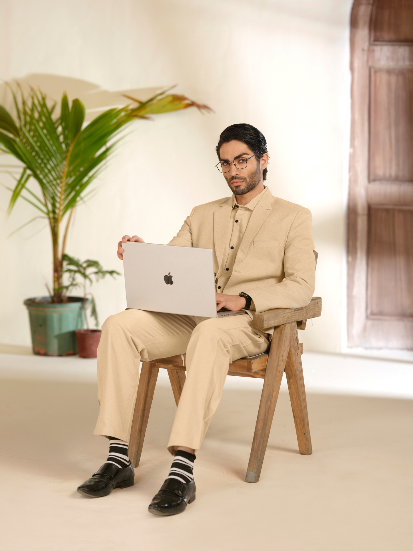 Men’s Relaxed Fit Cotton Pants – Everyday Casual Trousers