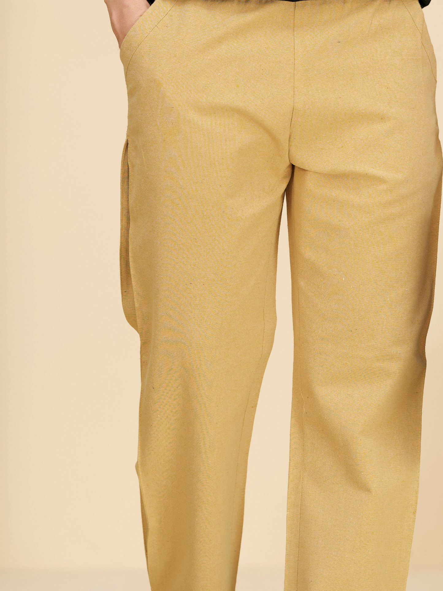 Men’s Cotton Casual Pants – Relaxed Fit Office wear Trousers