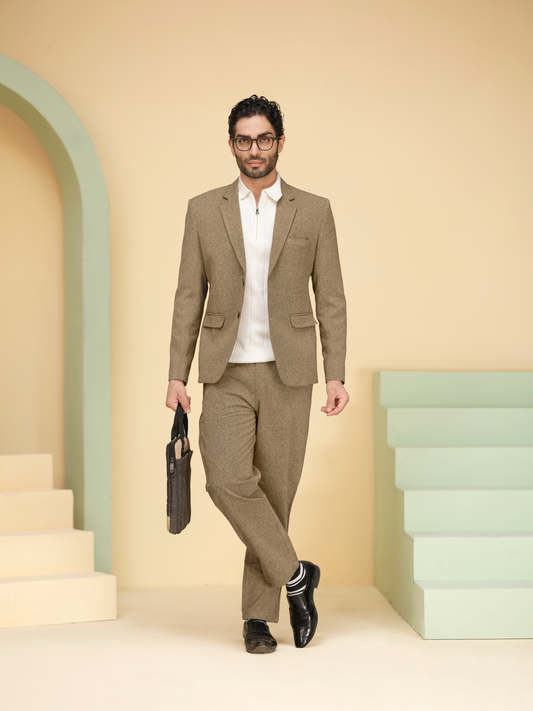 Cotton Casual Pants for Men – Breathable Linen Texture Trousers