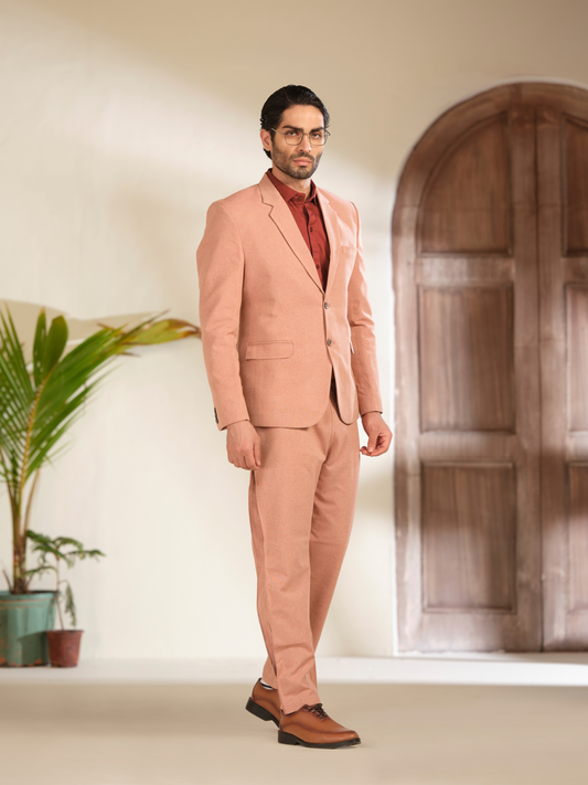 Cotton Pants for Men – Relaxed Fit Linen Texture Summer Trousers